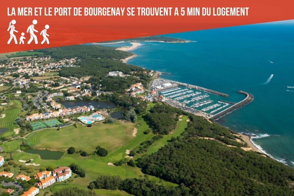 "Le Filet Du Lac" Appartement Atypique, 5 Personnes, Duplex, Vue Lac, Acces Parc Aquatique Gratuit Talmont-Saint-Hilaire Exterior foto